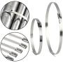 YOXUFA Upgraded Exhaust Header Pipe Muffler Kit for Non Hemi Predator 212cc GX160 GX200 Coleman KT196 Baja Warrior MB200 196cc 6.5hp Hammerhead 80T Mini Bike Go Kart Small Engine Performance Parts