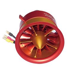 JP 90mm 12S EDF Full Metal Ducted Fan with RC Brushless Motor 4250 KV1080 for EDF 12S RC Jet Airplane(CCW)