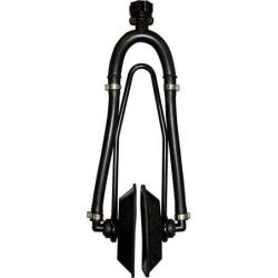 Boat Marine Dual Flow (Both INLETS!) Rectangular Cup Motor Flusher Ears for Outboards, I/Os, Sterndrives & Outdrives: with Garden Hose Connector