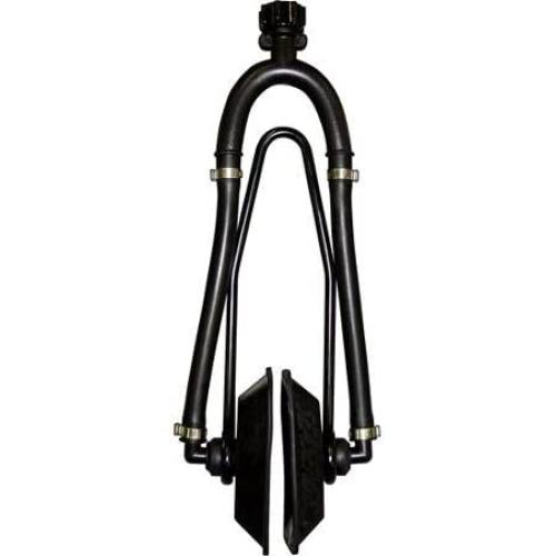 Boat Marine Dual Flow (Both INLETS!) Rectangular Cup Motor Flusher Ears for Outboards, I/Os, Sterndrives & Outdrives: with Garden Hose Connector