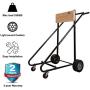LEADALLWAY Outboard Boat Motor Stand Carrier Cart Dolly Storage Pro Heavy Duty Multi Purposed Engine Stand