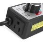 Variable Vent Fan Speed Adjuster 1800W Inline Duct Fan Speed Controller Variable Fan Speed Controller for Inline Fan Exhaust US Plug 110V(1Meter Cable)