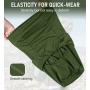 Doerix Balaclava Face Mask for Men Women Sun Hood Tactical Lightweight Ski Motorcycle Running Riding