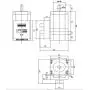 JSS57P2N Nema23 2N.m Closed Loop Stepper Motor Integrated Digital Hybrid Servo Drive System 24-36VDC RS232 with 1000 encoder line for Robots,Cutting,Marking,CNC Router Engraving Machine