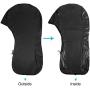 X AUTOHAUX 600D Oxford Cloth Waterproof Motor Full Outboard Boat Engine Cover for 6-15HP Black