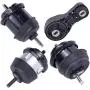 Engine Motor & Transmission Mount Kit 4pcs Compatible with Fits 2009-2015 Buick Enclave/ Chevy Traverse/GMC Acadia /3.6L 2009-2010 Saturn Outlook 3.6L A5549 A5548 A5444 A5458