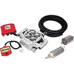 ATOMIC EFI MASTER KIT,THROTTLE BODY INJECTION, POWER MODULE WITH WIDE BAND O2 SENSOR,HANDHELD CONTROLLER,STANDARD FUEL KIT UP TO 525HP