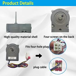 Upgraded EAU63103204 Refrigerator Evaporator Fan Motor, Compatible with LG, Kenmore, Replace EAP11761149, PS11761149, PD00052079, AP6028842, Figure 6 Lists The Compatible Models- 15 Years Warranty