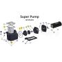O-Ring Rebuild Repair Kit for Hayward Super Pump, used on all Models