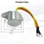Rectificateur Externe 3 Fils Convient aux Johnson Evinrude 1980-2001 15 60 65 75 85 88 9.9 90 100 110 112 115 140 150 175 200 235 HP, Régulateur de Tension Marin Remplace OE 18-5708 583408 582399 580795 581603 Rectificateur Externe 3 Fils Convient aux Johnson Evinrude 1980-2001 15 60 65 75 85 88 9.9 90 100 110 112 115 140 150 175 200 235 HP, Régulateur de Tension Marin Remplace OE 18-5708 583408 582399 580795 581603