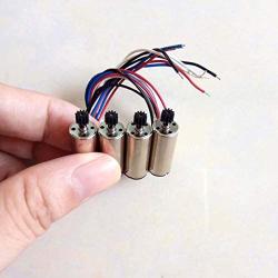 Parts & Accessories 2 Pairs RC Drone Motors CCW CW Engine Motors Propeller Drone Spare Parts Replacement for XS809/XS809S Quadcopter Accessories hz - (Color: CCW CW Engine Motors, US)