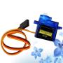 ULTECHNOVO SG90 Micro Servo Motor Kit Durable Lightweight Digital Servo for RC Robot Arm Helicopter Airplane Car Boat Control 6pcs
