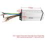 Electric Motor 1600W 48V go kart Electric Motor kit With throttle 33A Speed Controller BLDC ATV Kits Scooter Motorcycle Engine Ebike Conversion Kit Chain T8F