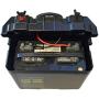 Newport Vessels Trolling Motor Smart Battery Box Power Center with USB and DC Ports