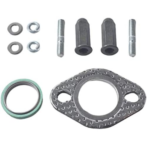GY6 Exhaust kit(Nuts&Gasket&Exhaust Studs) FIT for GMB139 Engine 50cc 70cc 90cc 110cc 125cc 150cc Scooters ATVs Go Karts 4 Wheeler Moped fits Scooters with 50cc - 150cc Motors etc
