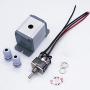 TWTADE Momentary Polarity Reverse Switch Mount Box Control Motor Up down DC 12V 10A (ON)-Off-(ON) AC 110V-220V Rocker Toggle Boat Switch With Wire H-018