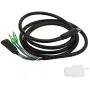 Drfeify E Bike Motor Conversion & Extension Cable 130cm 9 Pin with Waterproof Connector 100% Copper & Plastic for Electric Bike Black