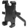 QiaNgshuAikj Phone Holder GPS Navigator Stand, Universal Riding Mobile Phone Holder Stand, Rearview Mirror Mount for Motorcycle E‑Scooter Mountain Bike