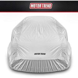 Motor Trend FlexCover Waterproof Car Cover for Rain Wind All Weather Small Fits up to 157