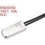 uxcell KSD9700 Thermostat, 105℃ Normally Close Temperature Switch Thermal Switch, N.C 10A Metal Temperature Controller 2pcs