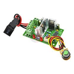 80W 10A 12V Reversible Adjustable DC Motor Speed Controller High Torque PWM Speed Regulator Control Switch 6-30V Potentiometer