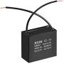 uxcell Ceiling Fan Capacitor CBB61 8uF 450V AC 2 Wires Metalized Polypropylene Film Capacitors 47x23x41mm for Water Pump Motor Generator