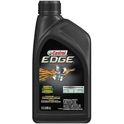 Castrol 06037 Edge A3/B4 5W-30 Advanced Full Synthetic Motor Oil, 1 Quart, 6 Pack