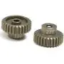Vehicles-OCS Aluminum Alloy Durable 18T-30T Replacement Drift Motor Pinion Gears Hardcoated Hole Model Parts Hobby RC Car Teeth Vehicles-OCS - (Color: 23T)