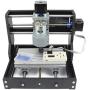 RATTMMOTOR CNC 1610 PRO 3 Axis GRBL Control DIY Mini CNC Router Machine Kit with Offline Controller and 14pcs ER11 Collets CNC Engraving Milling Machine for Cutting Wood Plastic Acrylic PVC PCB