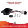 Roykaw Club Car IQ Speed Sensor 48 Volt with High Speed Magnet for DS & Precedent 2004-up Golf Cart W/ADC Motor Replaces # 102704901 102265601