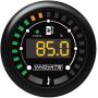 Innovate Motorsports 3904 MTX-D Dual Gauge Kit -Ethanol/Fuel Temp, 1 Pack, Black/White, 52mm