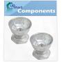 Kit de 2 pièces 8066184 Poulie de Moteur de Séchoir de Remplacement pour Maytag MEDC215EW1 - Compatible avec WP8066184 - Marque UpStart Components Kit de 2 pièces 8066184 Poulie de Moteur de Séchoir de Remplacement pour Maytag MEDC215EW1 - Compatible avec WP8066184 - Marque UpStart Components