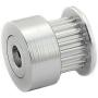 RuiLing 2pcs GT2 Aluminum Alloy Synchronous Wheel 3D Printer Accessories 20 Teeth Bore 5mm Timing Pulley for Width 6mm Open Timing Belt
