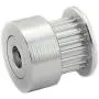 RuiLing 2pcs GT2 Aluminum Alloy Synchronous Wheel 3D Printer Accessories 20 Teeth Bore 5mm Timing Pulley for Width 6mm Open Timing Belt