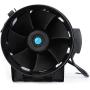 CHSOW 8 Inch Motor Ventilation Exhaust Fan Air Vent Duct Fan Adjustable Speed Controller 200mm Window Fan