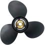 Rhink Made Aluminum Outboard Propeller for Mercury Engines 30-70HP, 13 Spline Tooth, RH