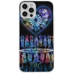 KingdomCASE Phone Case Kingdom Artwork Compatible with iPhone Case Clear Soft Transparent TPU Case Shockproof Protective Cover for iPhone 7 iPhone 8
