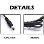TWTADE Adjustable Power Adapter Transformer Variable 100-240V to DC 3-12V 0.2-2A for Control Motor,Fan,led Light etc. I-059