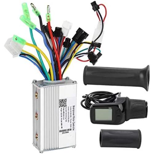 Omabeta Electric Controller Set, 36/48V 250/350W Universal Scooter Motor Controller Kit LCD Display Panel for Tricycles for Electric Vehicles