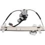 Front Left Power Window Regulator with Motor Assembly Driver Side Replacement for 2003 2004 2005 2006 2007 Honda Accord EX LX 2004 2005 Honda Accord SE