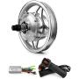 L-faster 12 Inch 250W Hub Motor Front Drive Wheel with Tire Throttle Grip Brushless Controller for Electric Bike Scooter Bicycle