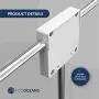 Five Oceans FO1586 Rail-Mount Outboard Motor Bracket, Up to 80 lb and 1 inch (25.4mm) Rail Diameter, UV-Stabilized Polypropylene, Stainless Steel Hardware Included