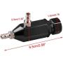 Universal Aluminum Manual Closed-Loop Boost Controller 30 PSI Pressurize Regulating Control Valve for Car Modified.