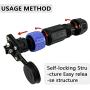 3 Pin 50 Amp Trolling Motor Plug Receptacle Set,Safe Marine Boat DC Power Connector,Waterproof Connector for Motor,Waterproof Plug Receptical for Trolling Motor/Down Rigger/Fishing Reel (blue)