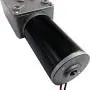 Tsinymotor 12vdc High-torque DC Electric Worm Gear Motor with Gearbox (12V-35RPM/MIN)