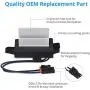 WMPHE Compatible with Upgraded Design Heating and Air Conditioning Blower Motor Resistor Buick Cadillac Chevy GMC Replaces OE# 4P1516, 4P1595, 2-BMR34, 15-80567, 53-69738,AC Blower Control Module