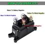 ALAVENTE ATV Winch Solenoid & Switch Kit 12V 250A Winch Rocker Thumb Switch Combo, Solenoid Relay Contactor w/Protecting Caps for UTV Truck 4x4 Vehicles