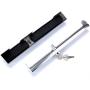 Amarine Made Stainless Steel Hi-Security Outboard Motor Lock Heavy Duty Brass Lock Outboard Engine Lock with Key