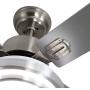 warmiplanet Ceiling Fan with Lights Remote Control, 44 Inch, Brushed Nickel Motor (4-Blades)…
