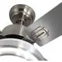 warmiplanet Ceiling Fan with Lights Remote Control, 44 Inch, Brushed Nickel Motor (4-Blades)…